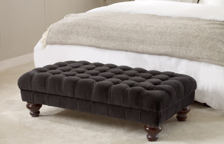 Crompton Fabric Footstool