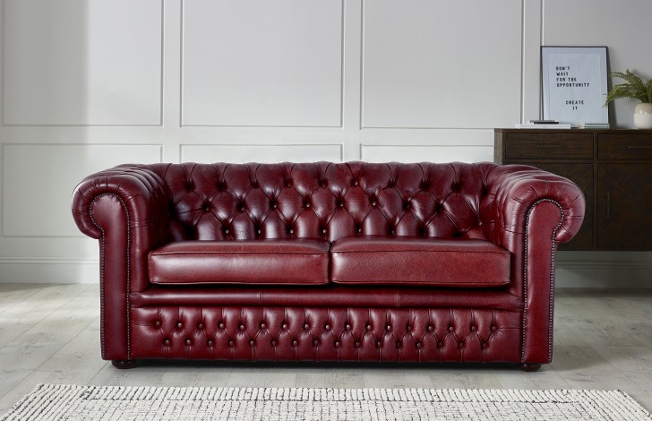Darlington Red Chesterfield Sofa
