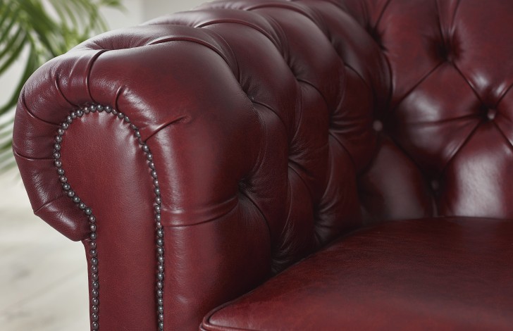 Darlington Red Chesterfield Sofa