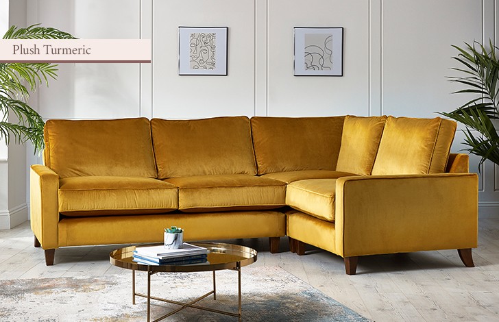 Drake Fabric Corner Sofa