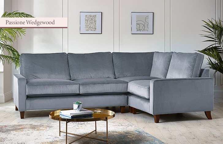 Drake Fabric Corner Sofa