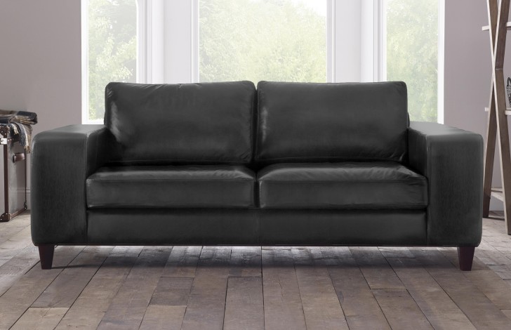 Wellington Contemporary Leather Sofa