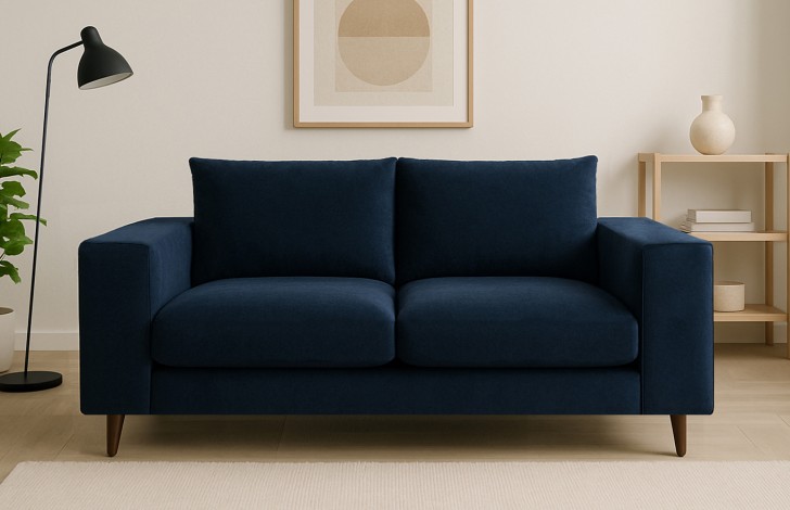Wentworth Brown Fabric Sofa