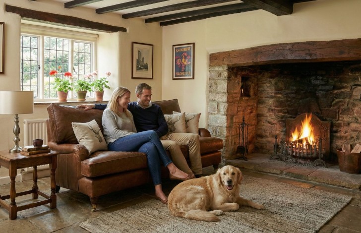 Holbeck Vintage Leather Sofa