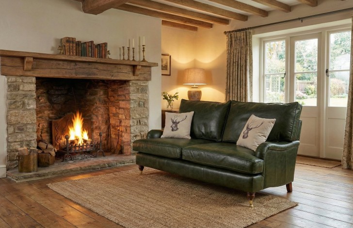 Holbeck Vintage Leather Sofa