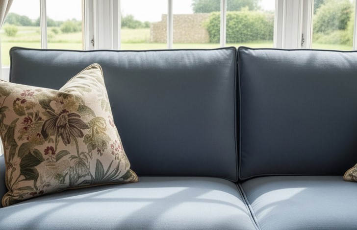 Holbeck Vintage Fabric Couch