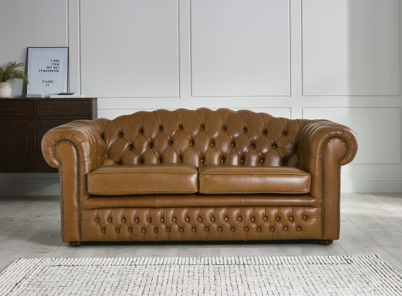 Ashford Vintage Leather Sofa bed