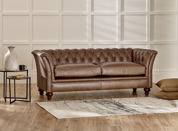 Leather Sofas: 2, 3 & 4 Seater - Handmade Settees & Couches