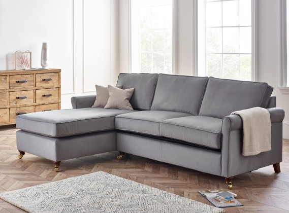 Salisbury fabric chaise sofa
