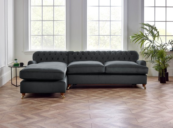 Harris Chesterfield Chaise Sofa