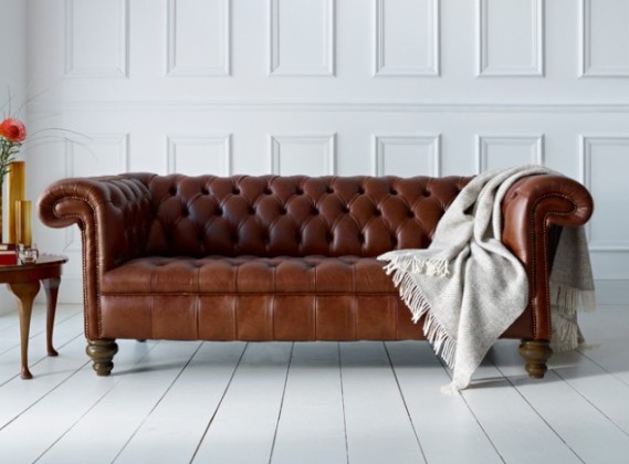 Berwick Vintage Leather Chesterfield