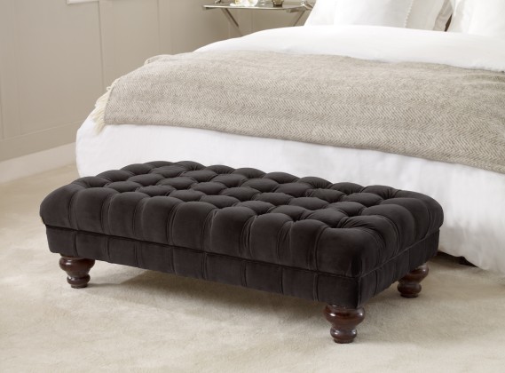 Crompton Fabric Footstool