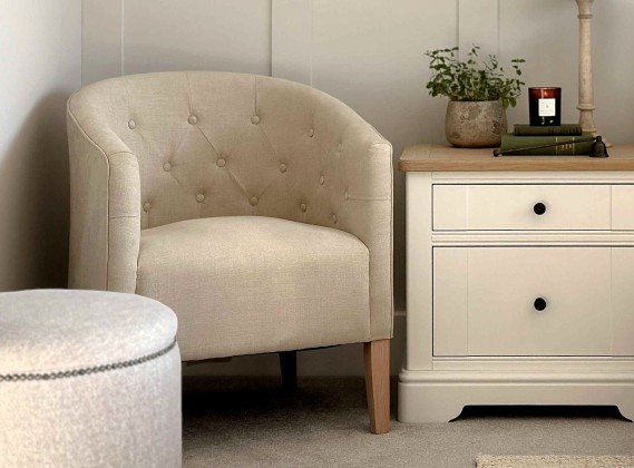Padstow Fabric Tub Chair