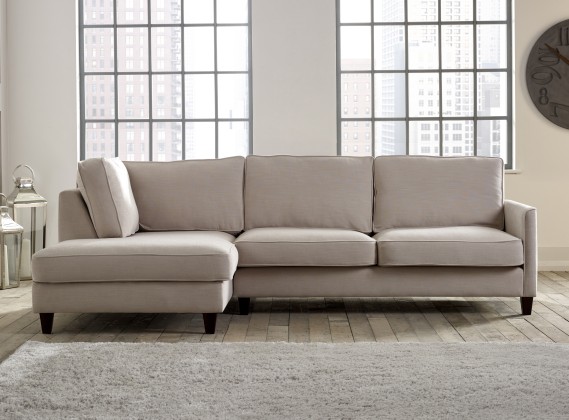 Columbus Fabric Chaise Sofa
