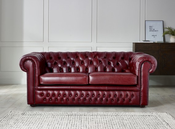 Darlington Red Chesterfield Sofa