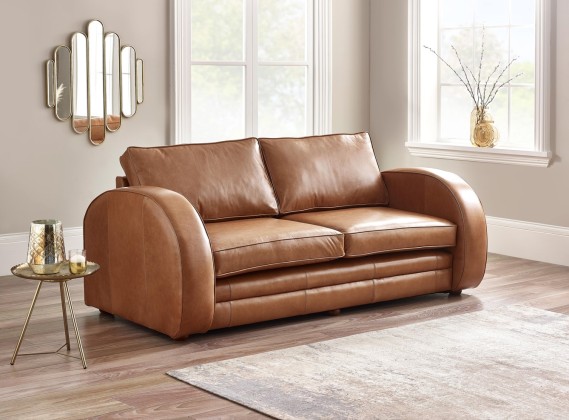 Distressed black leather couch discount