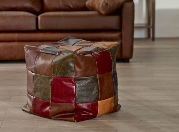 Patchwork Cube Beanbag - 54 Panel