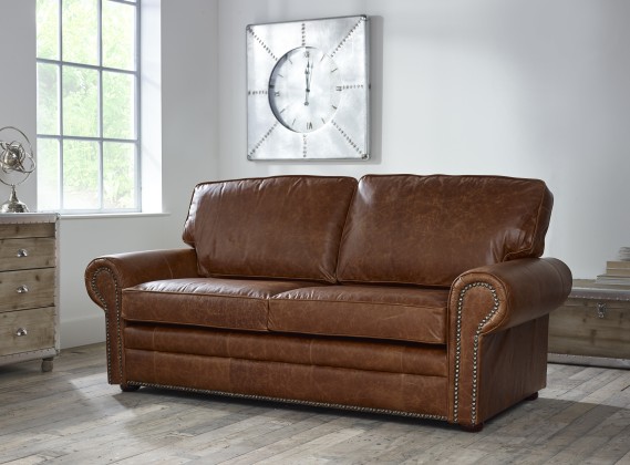 Portland Leather Sofa