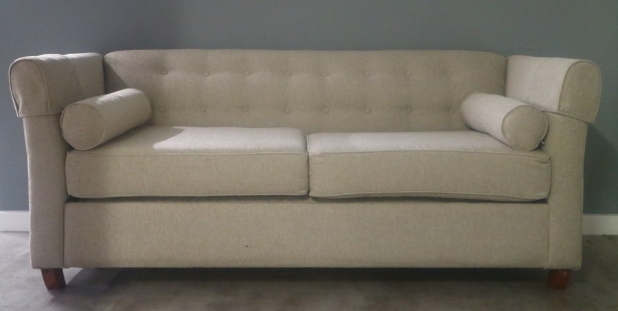 3 Seater Sofa Bed - Ancona Silver