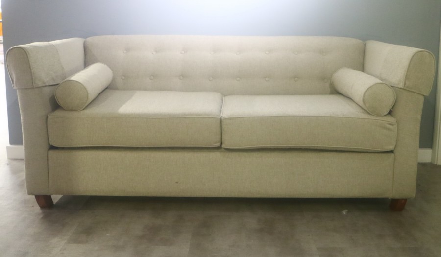 3 Seater Sofa Bed - Ancona Silver