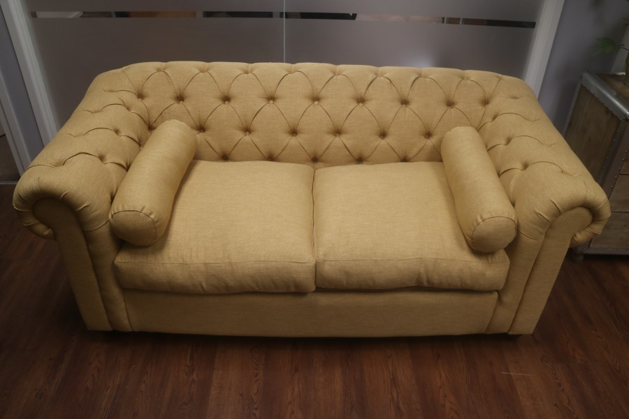 2.5 Seater Sofa Bed Gold - Key Largo Marigold