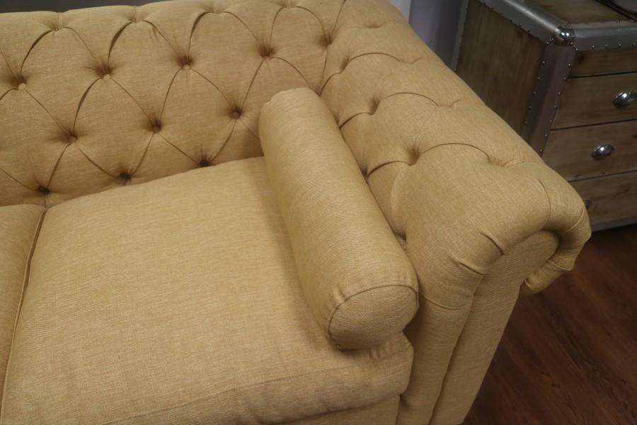 2.5 Seater Sofa Bed Gold - Key Largo Marigold
