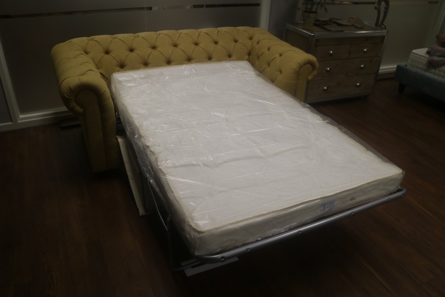 2.5 Seater Sofa Bed Gold - Key Largo Marigold