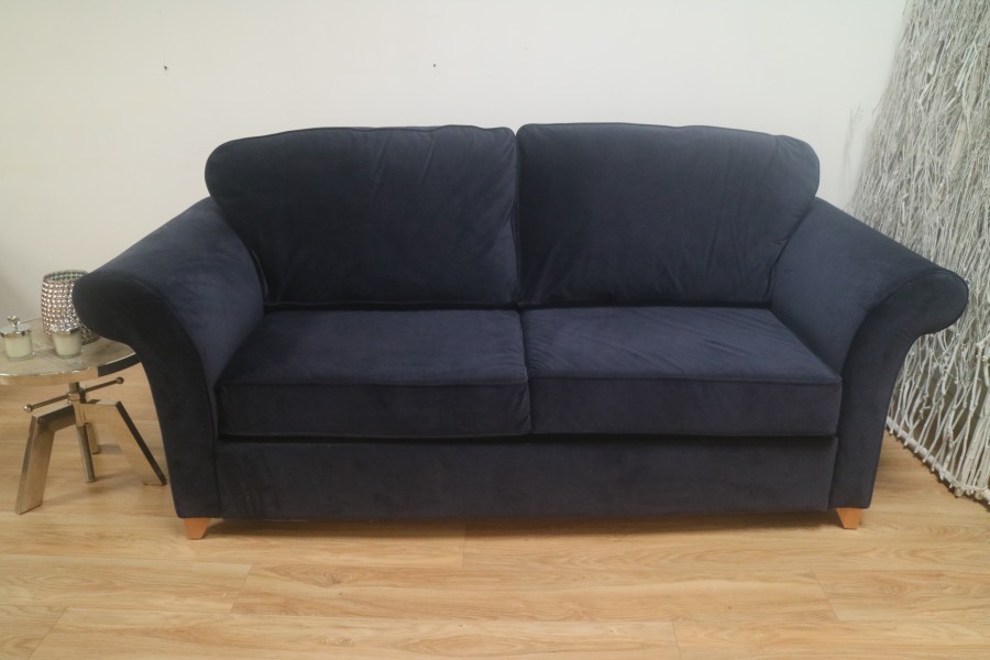 3 Seater Sofa Bed - Passione Midnight