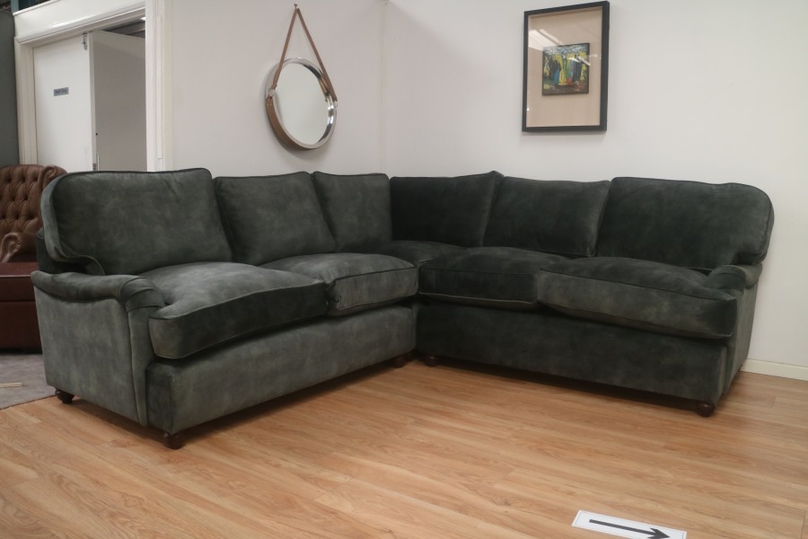 Melbourne 2.5x2.5 Corner Sofa Bed - 2.5x2.5 - Lovely jade