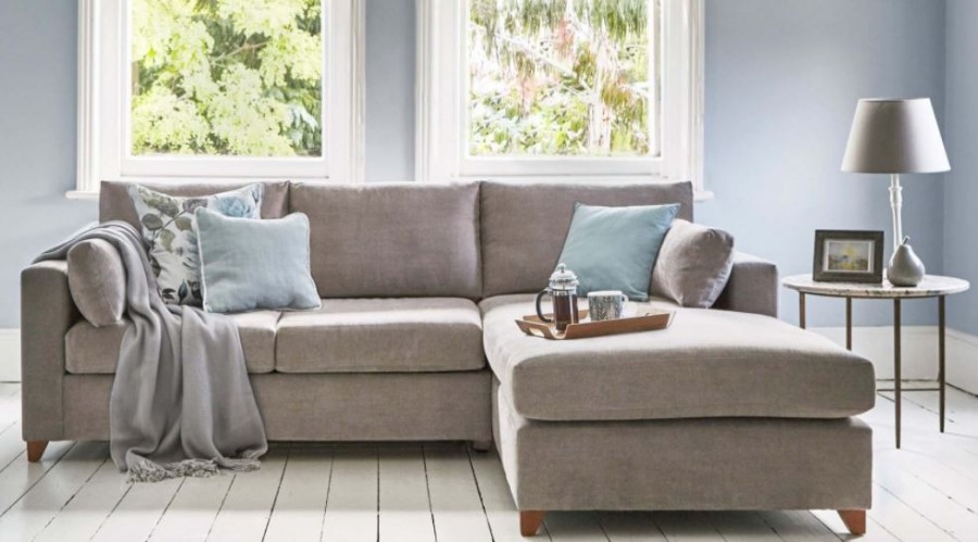 Chaise sofa online 2 seater