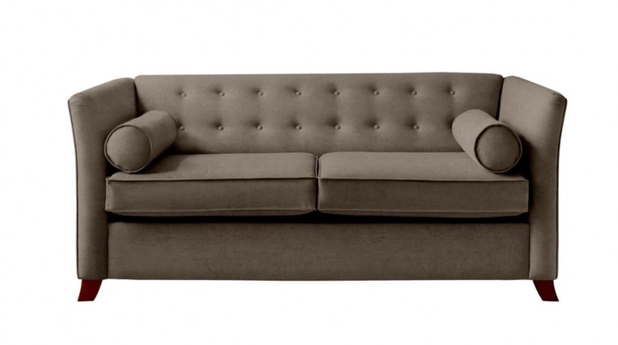 Gastborough 3 Seater Sofa Bed - 3 Seater - Plush Velvet Mole