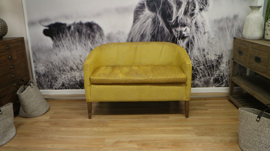 Bespoke 2 Seater - 2 Seater - Bespoke Yellow Fabric