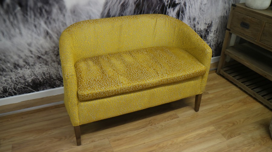 Bespoke 2 Seater - 2 Seater - Bespoke Yellow Fabric