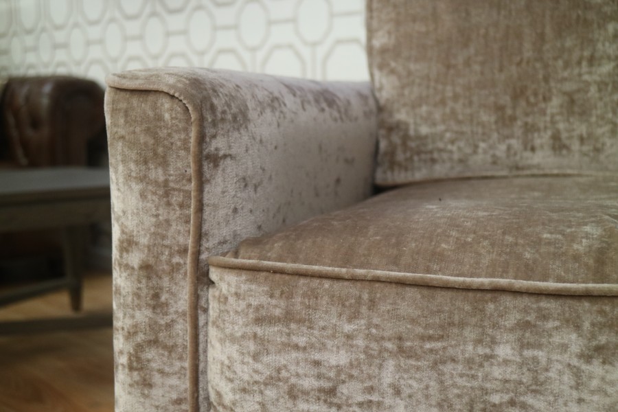 Columbus Fabric Sofa - Chair - Modena Sand