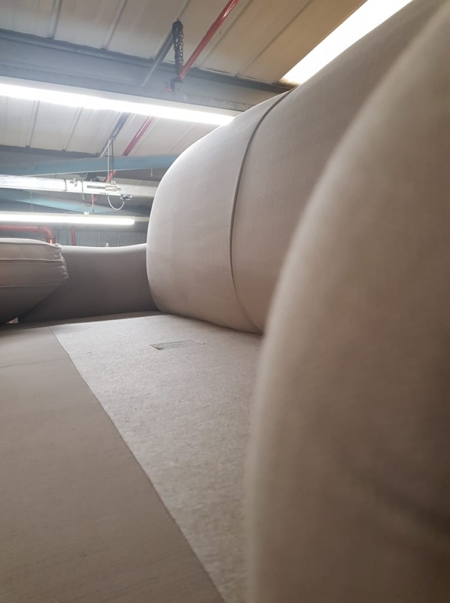 St George Fabric Sofa - 3 Seater - Bespoke Grey