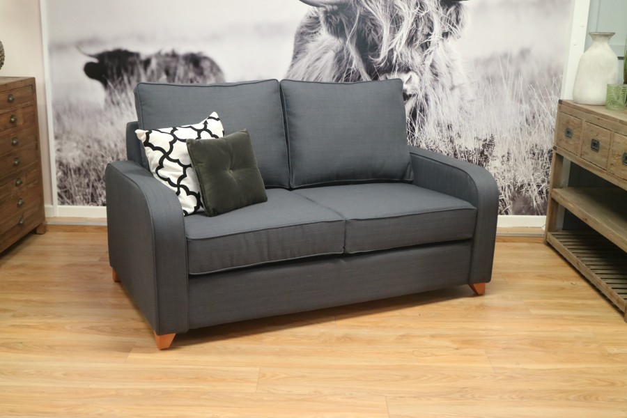 Dun Sofa - 2 seater Sofa Bed - Emporio Steel