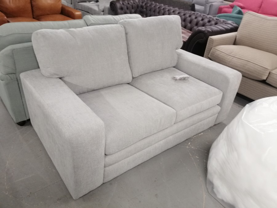 Abbey Fabric Lounge Sofa - 2.5 Seater - Mist