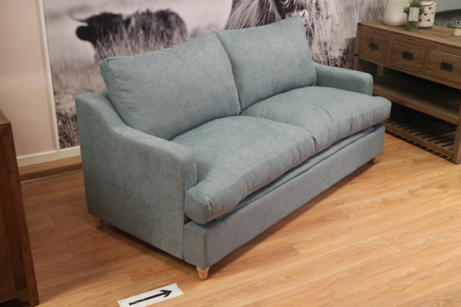 Atley - 3.5 Seater Sofa Bed - Finesse Polar Fin