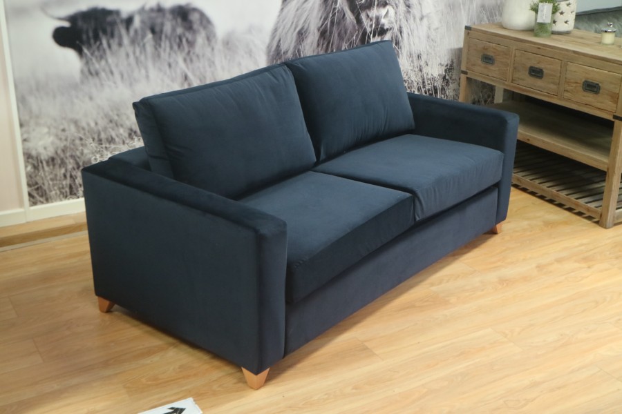 Somert - 3str Sofa Bed - Passione Midnight