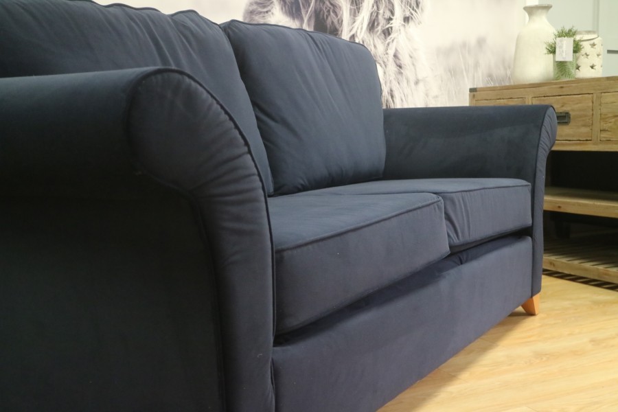 Langley - 3 Seater Sofa bed - Passione Midnight