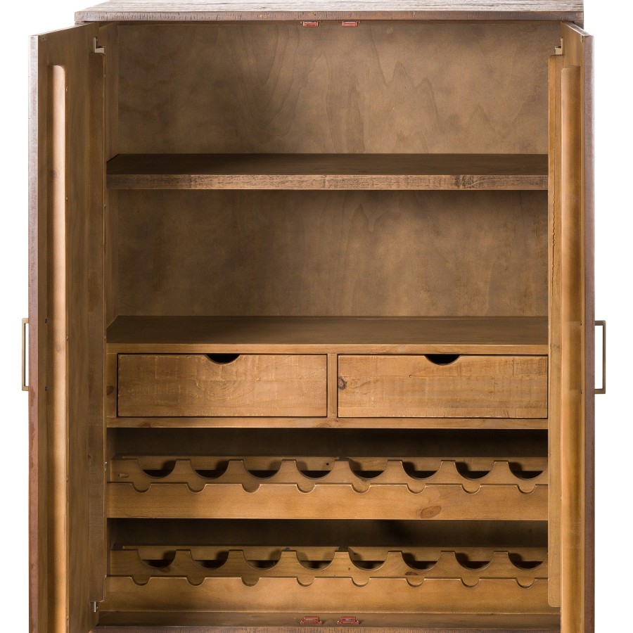Deco Gold Drinks Cabinet
