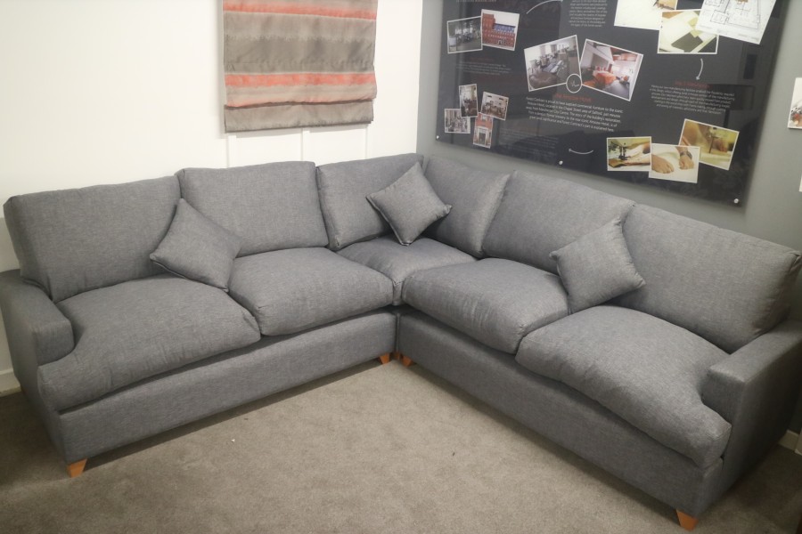 Fyce Corner Sofa - 3x3 Seater - Key Largo Lead