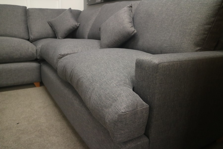 Fyce Corner Sofa - 3x3 Seater - Key Largo Lead