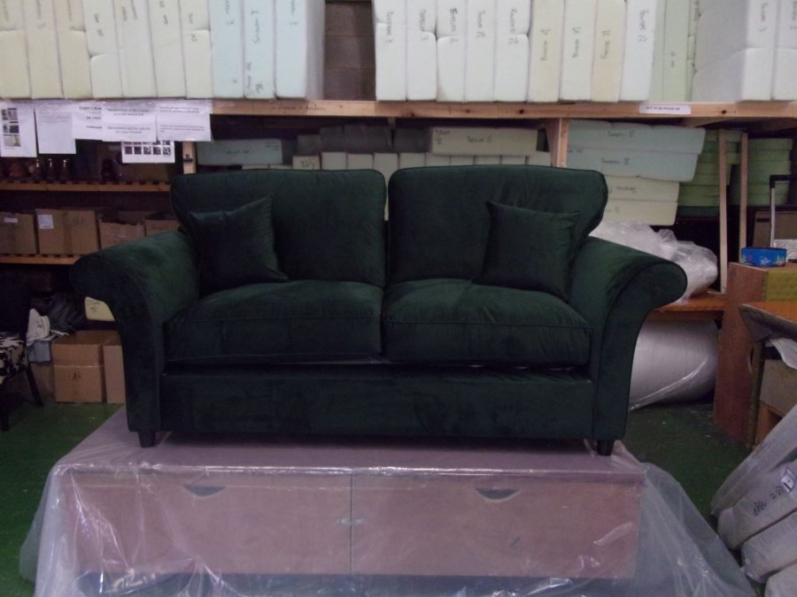 Langley - 3 Seater Sofa bed - Bottle Green
