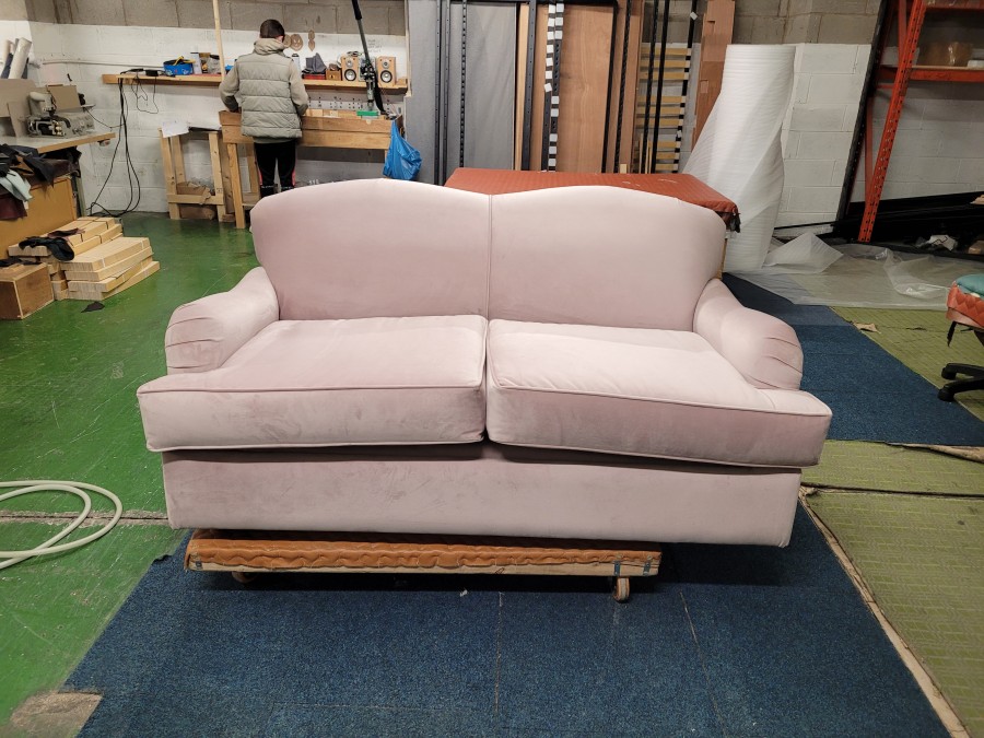 Appleby- 3 Seater Sofa Bed - Velour Woodrose