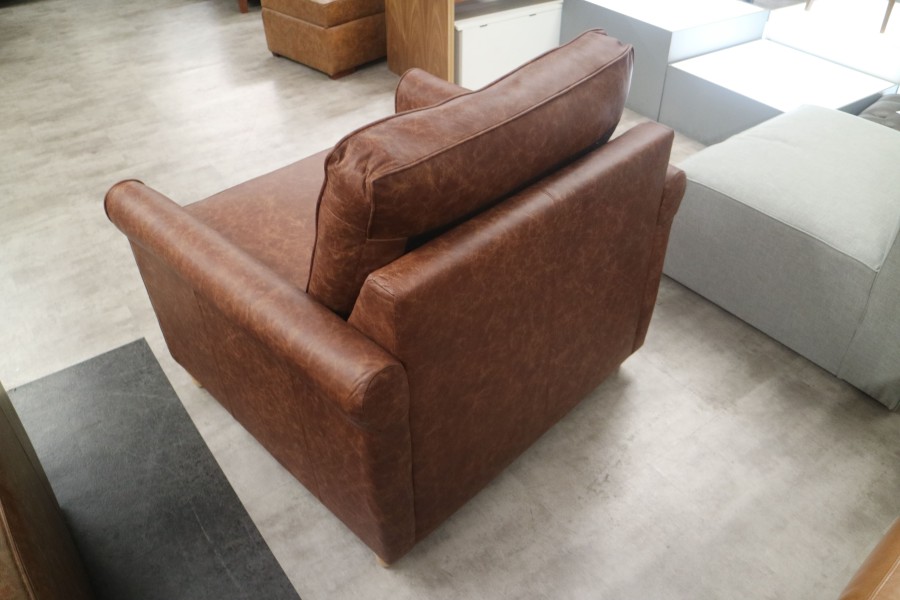 Salisbury Leather Sofa - 1.5 Seater - Apache Tan