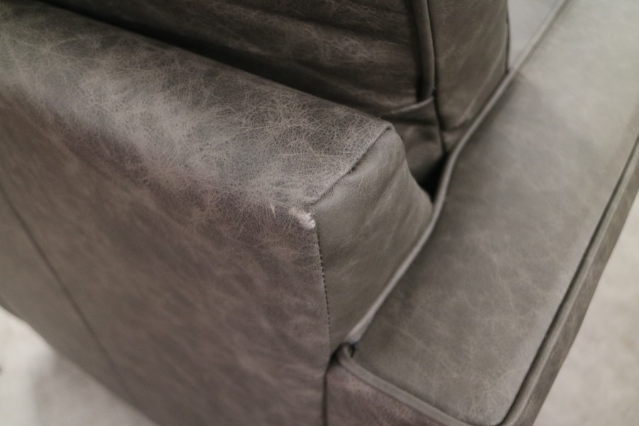 Drake Simple Sofa - Chair - Apache Pewter