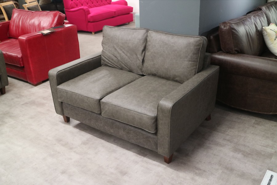 Drake Simple Sofa - 2 Seater - Apache Pewter