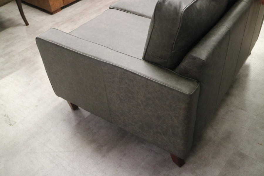 Drake Simple Sofa - 2 Seater - Apache Pewter