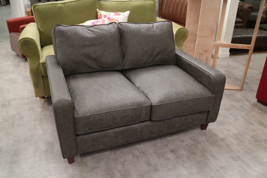Drake Simple Sofa - 2 Seater - Apache Pewter